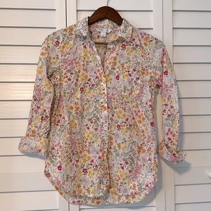Floral Lightweight Long Sleeve Shirt Old Navy Sz Small
